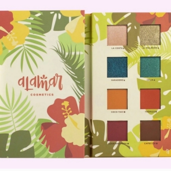Alamar Cosmetics Reina Del Caribe Vol 1 Eyeshadow Palette - Picture 5 of 14
